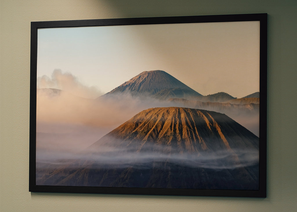 Morgenlicht am Vulkan