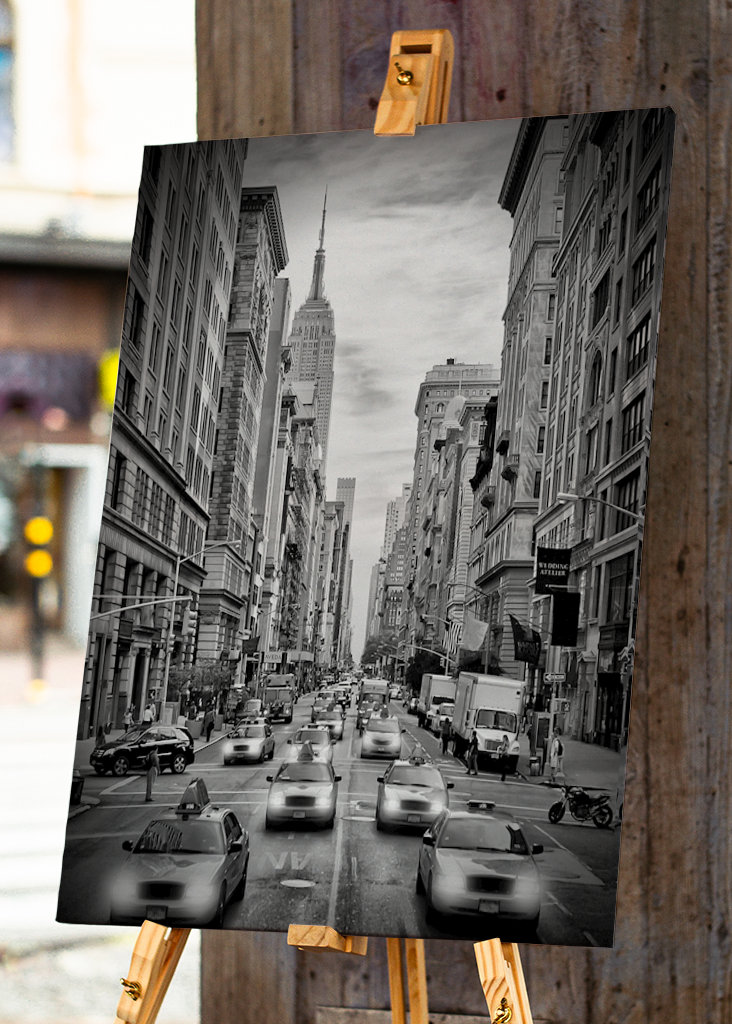 NYC 5th Avenue Verkehr