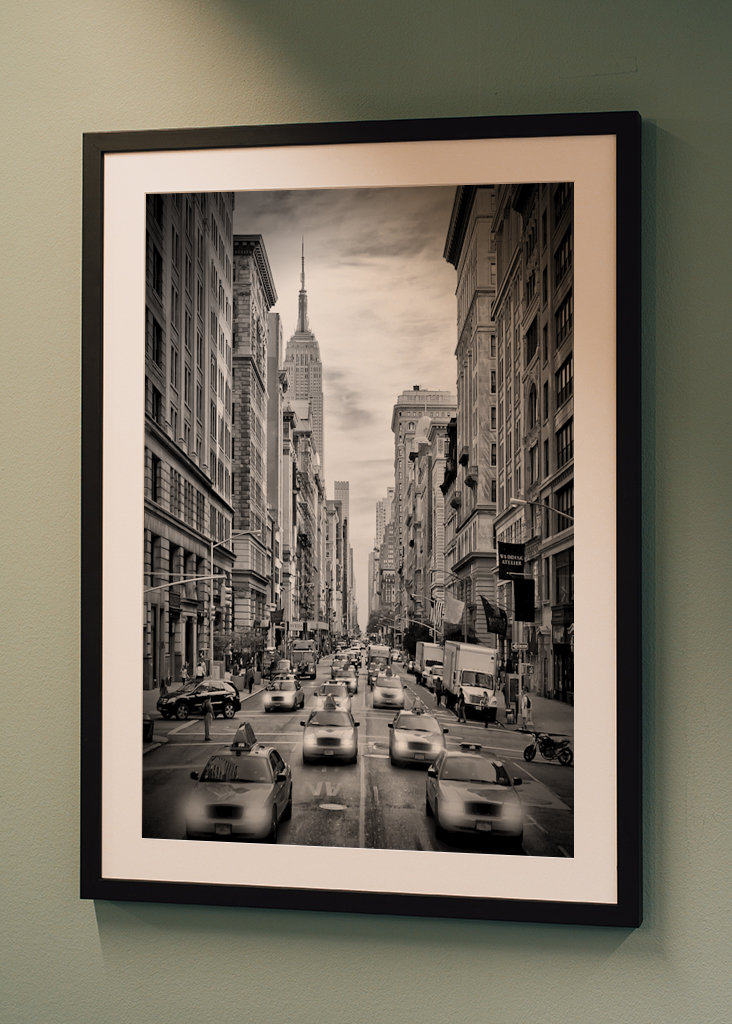 NYC 5th Avenue Verkehr