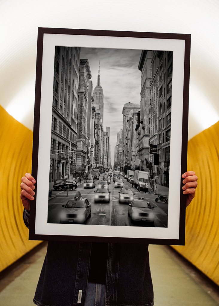 NYC 5th Avenue Verkehr