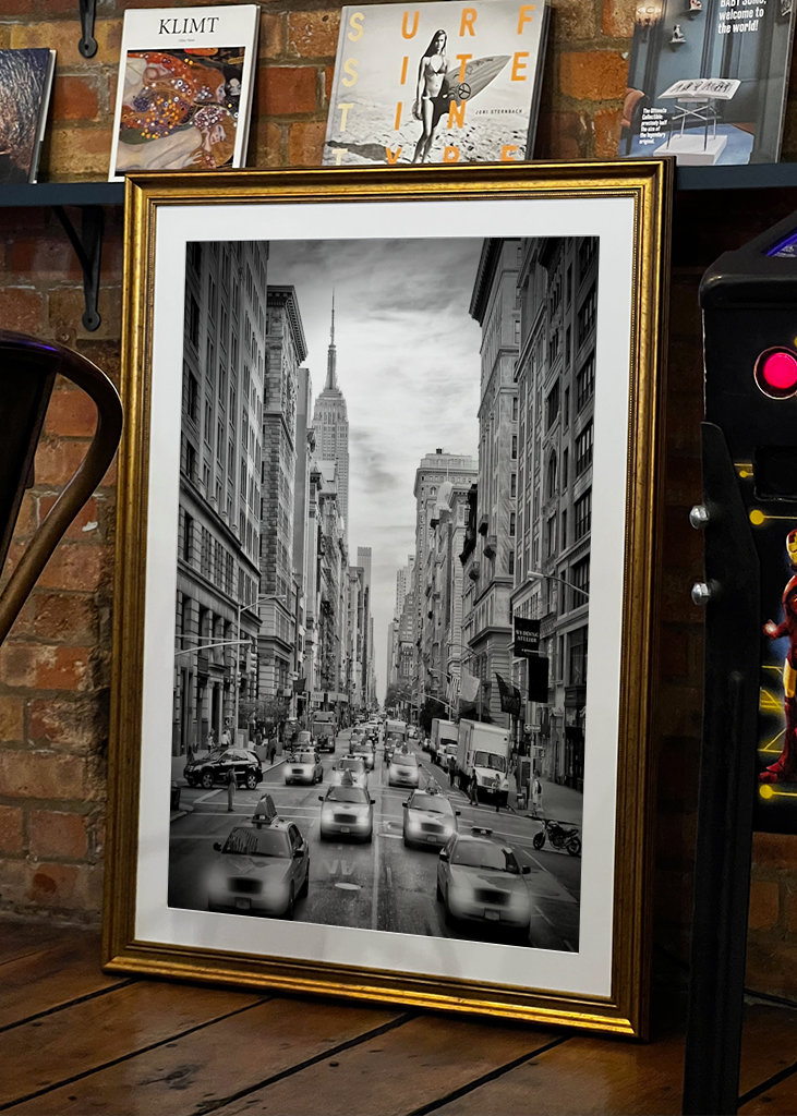 NYC 5th Avenue Verkehr