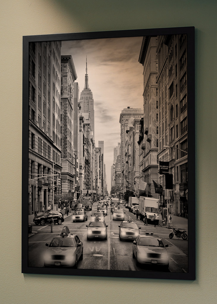 NYC 5th Avenue Verkehr