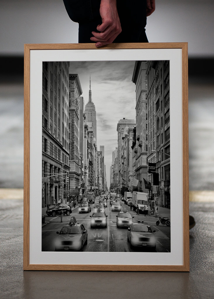 NYC 5th Avenue Verkehr