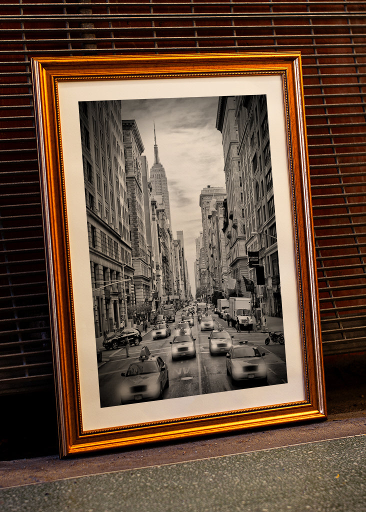 NYC 5th Avenue Verkehr