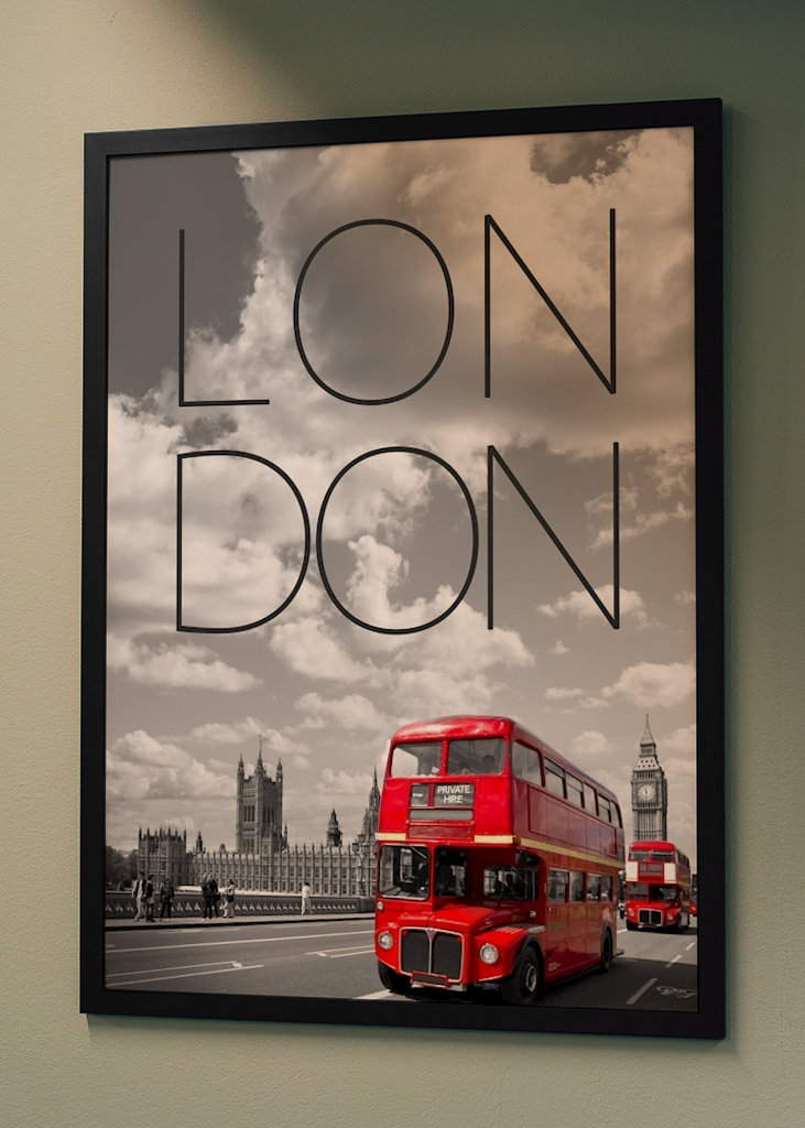 Rote Busse in London 