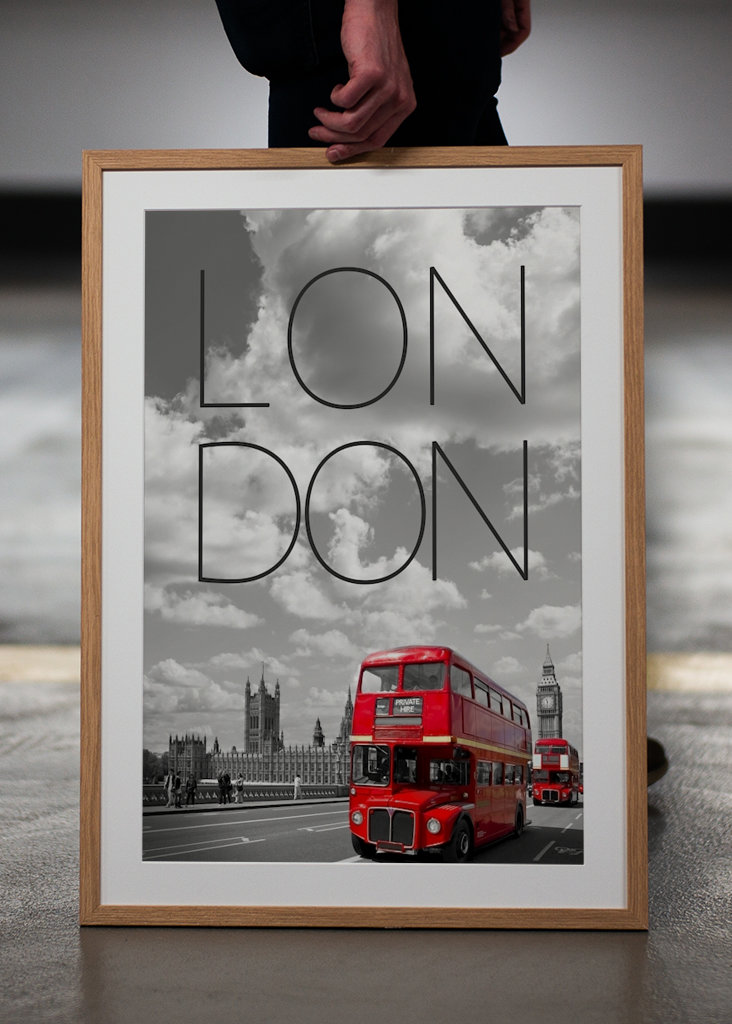 Rote Busse in London 