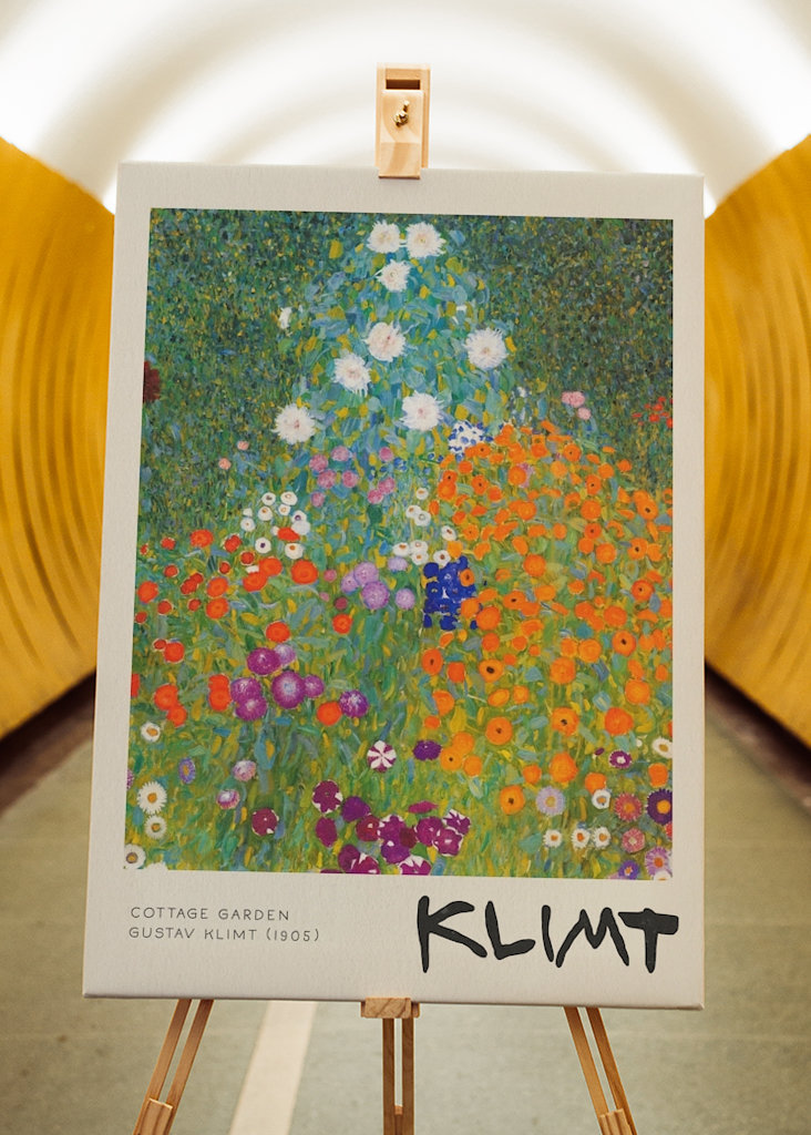Cottage Garden - Gustav Klimt