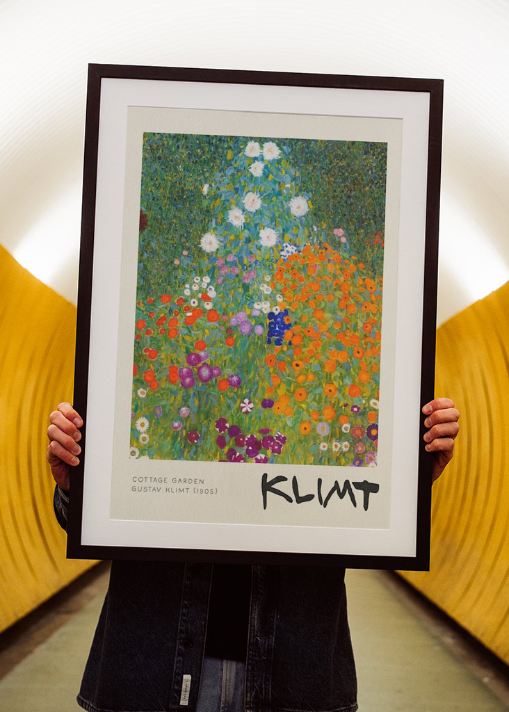 Cottage Garden - Gustav Klimt
