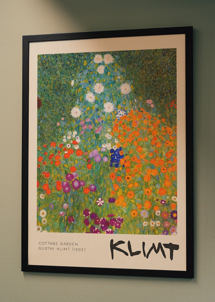 Cottage Garden - Gustav Klimt