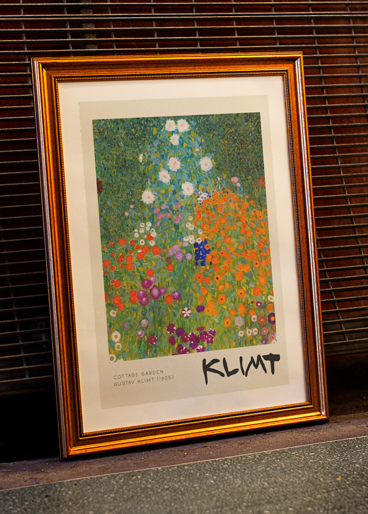 Cottage Garden - Gustav Klimt