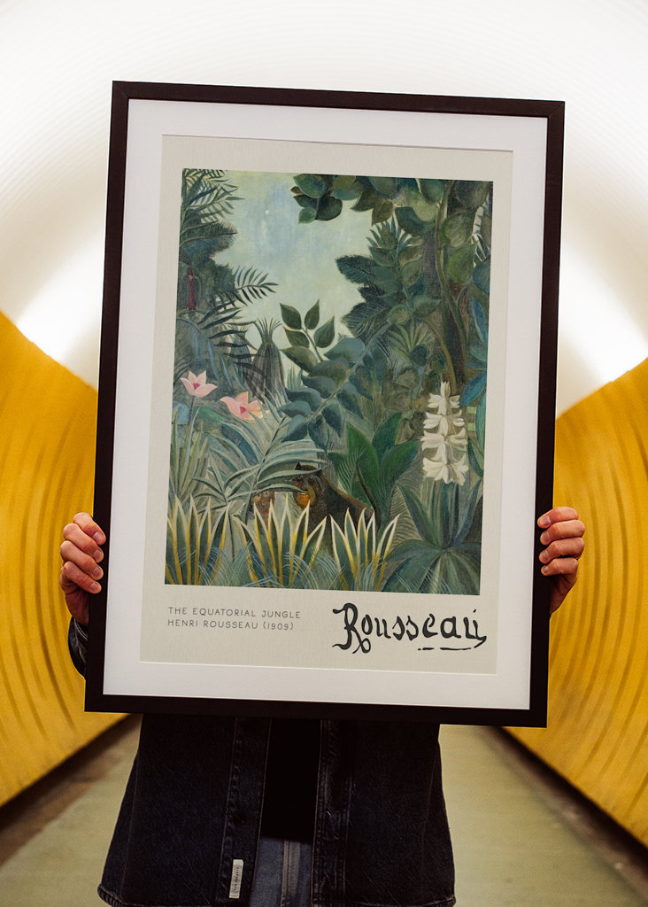 Äquatorialer Dschungel - H Rousseau