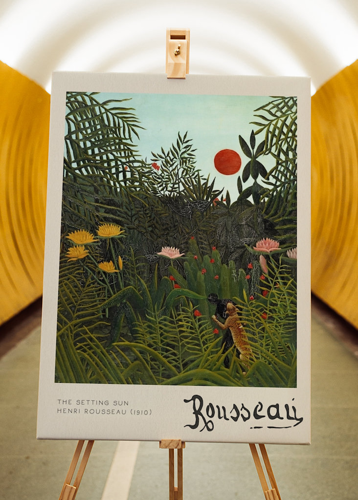 El sol poniente - H Rousseau