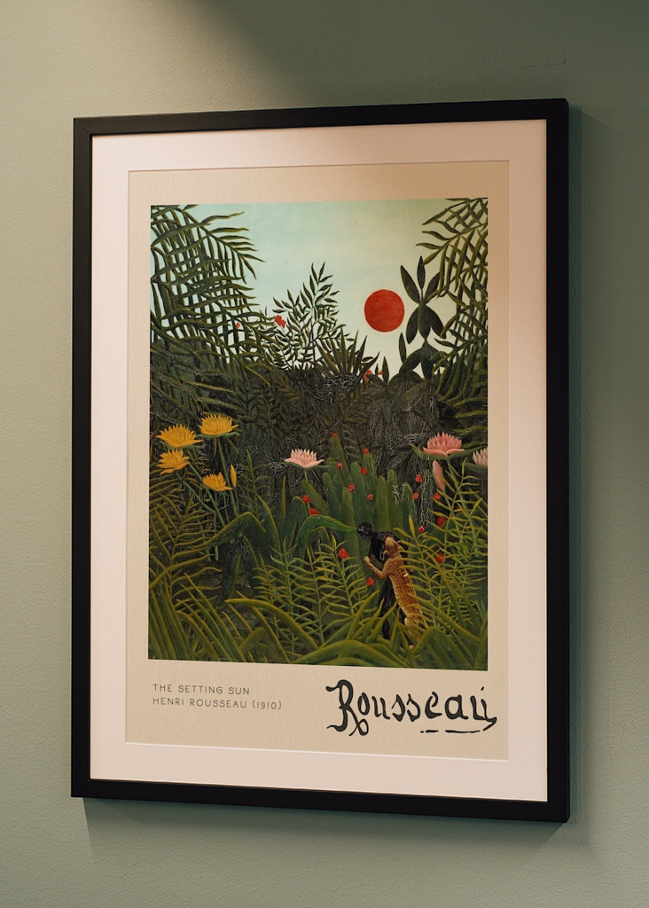 El sol poniente - H Rousseau