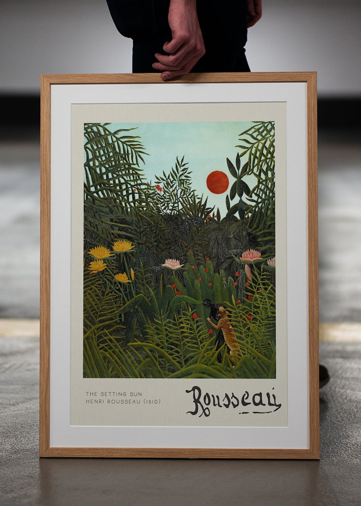 El sol poniente - H Rousseau