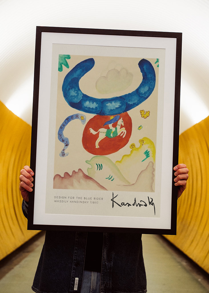 O Cavaleiro Azul - Kandinsky