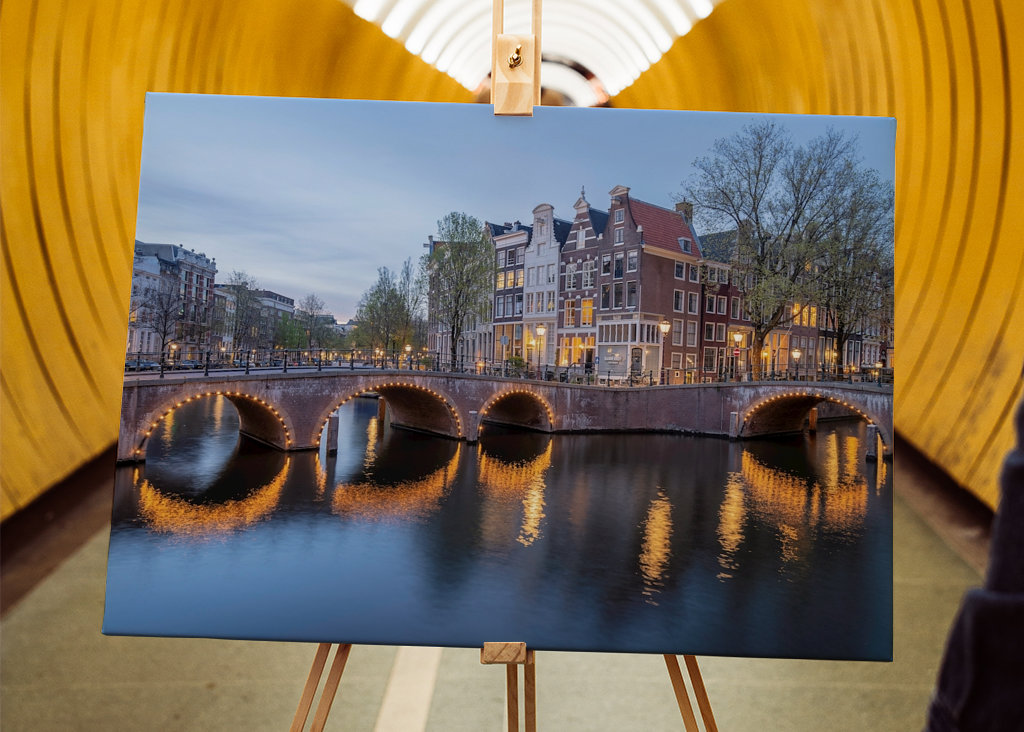 Die Grachten in Amsterdam