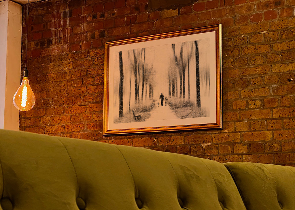 Spaziergang im Schnee