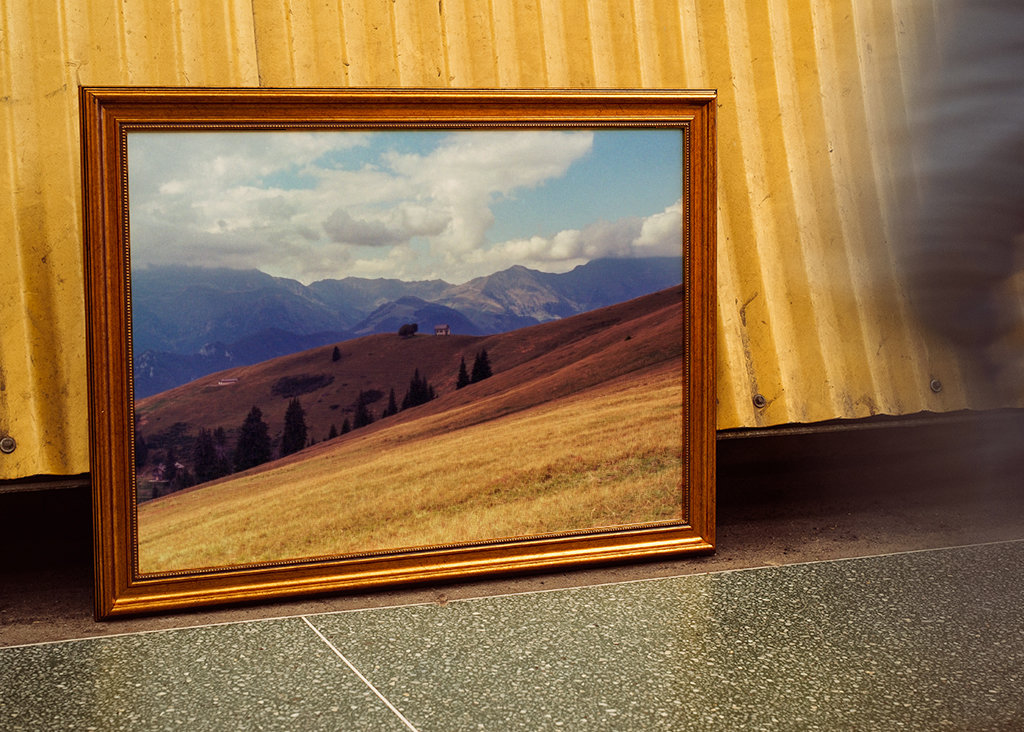 Panorama van de Italiaanse Alpen