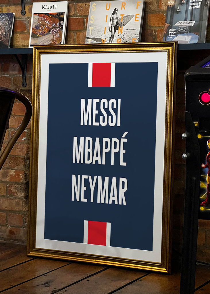 Messi, Mbappé, Neymar 
