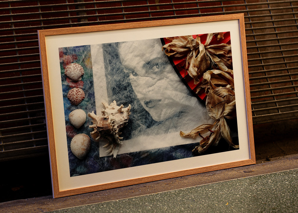 Mädchen mit Muscheln