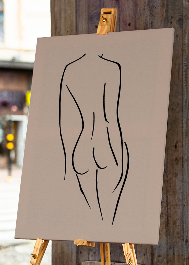Line Art Nude 