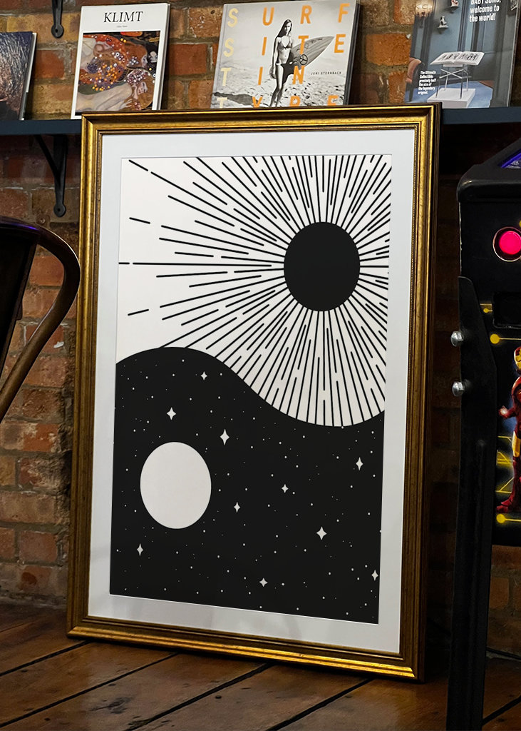 Yin Yang Black - Nap & Hold