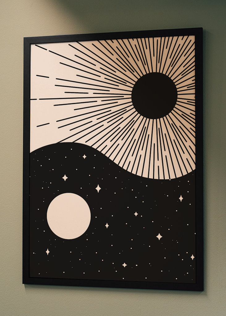 Yin Yang Black - Nap & Hold