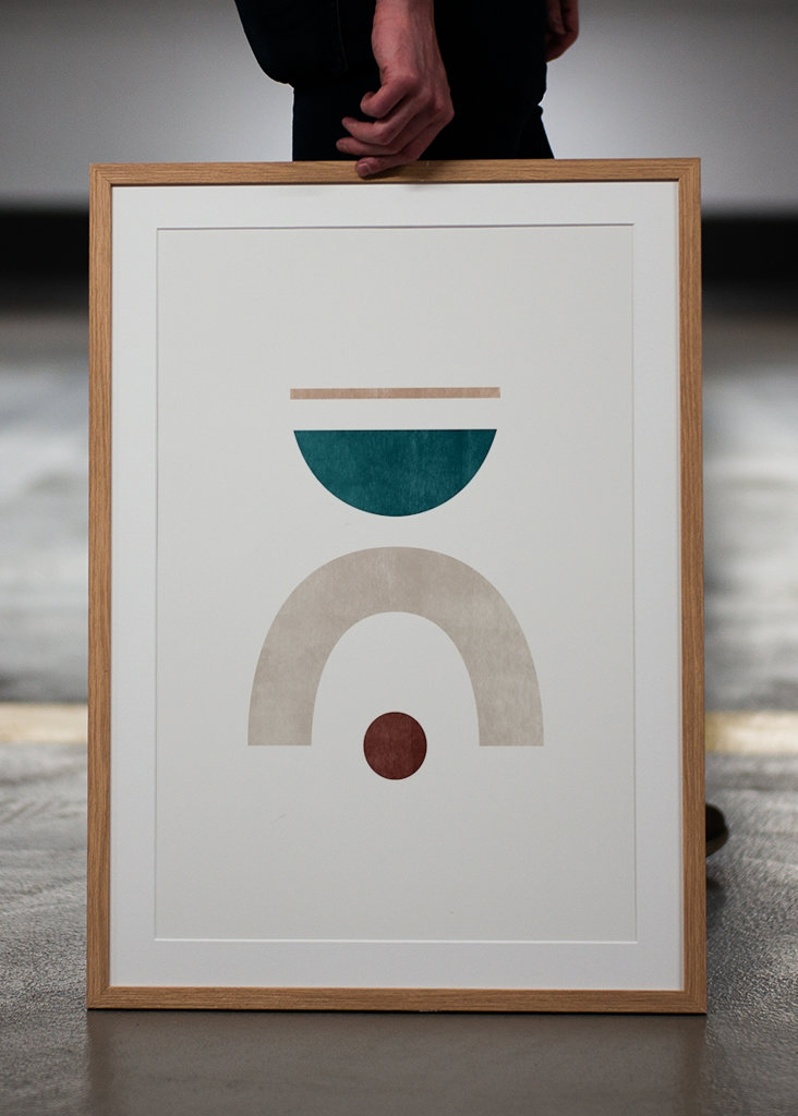 Abstract Geometrisch Nr. 04