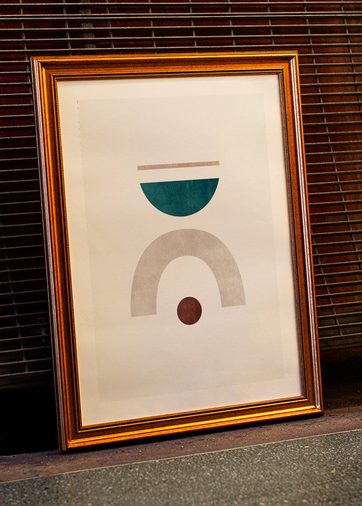 Abstract Geometrisch Nr. 04