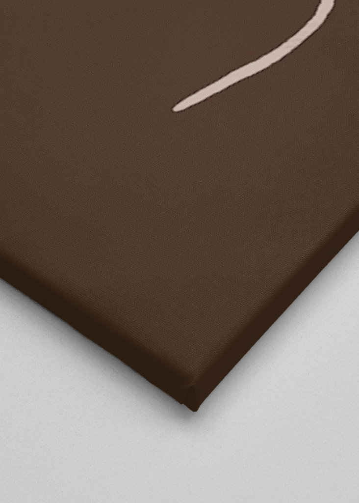 Drawing of naked woman