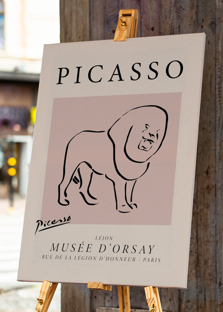 Plakát Picassa Lejona