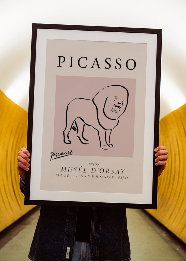 Plakát Picassa Lejona