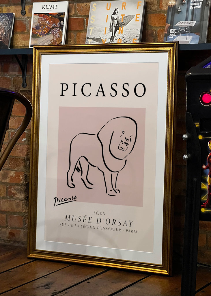 Plakát Picassa Lejona