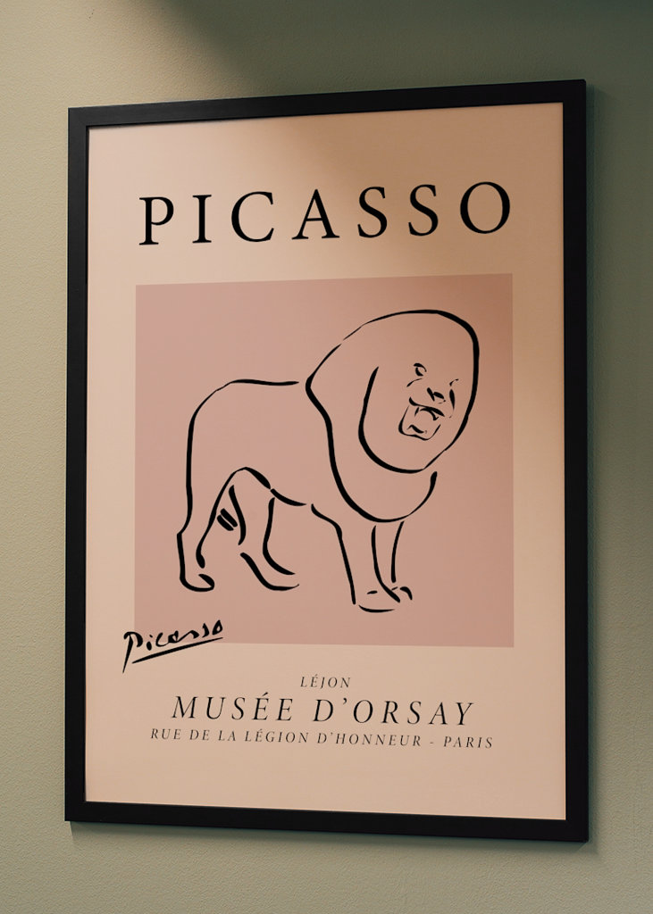 Plakát Picassa Lejona