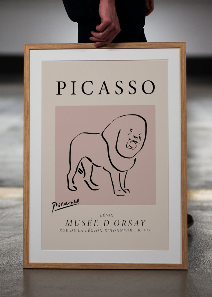 Plakát Picassa Lejona