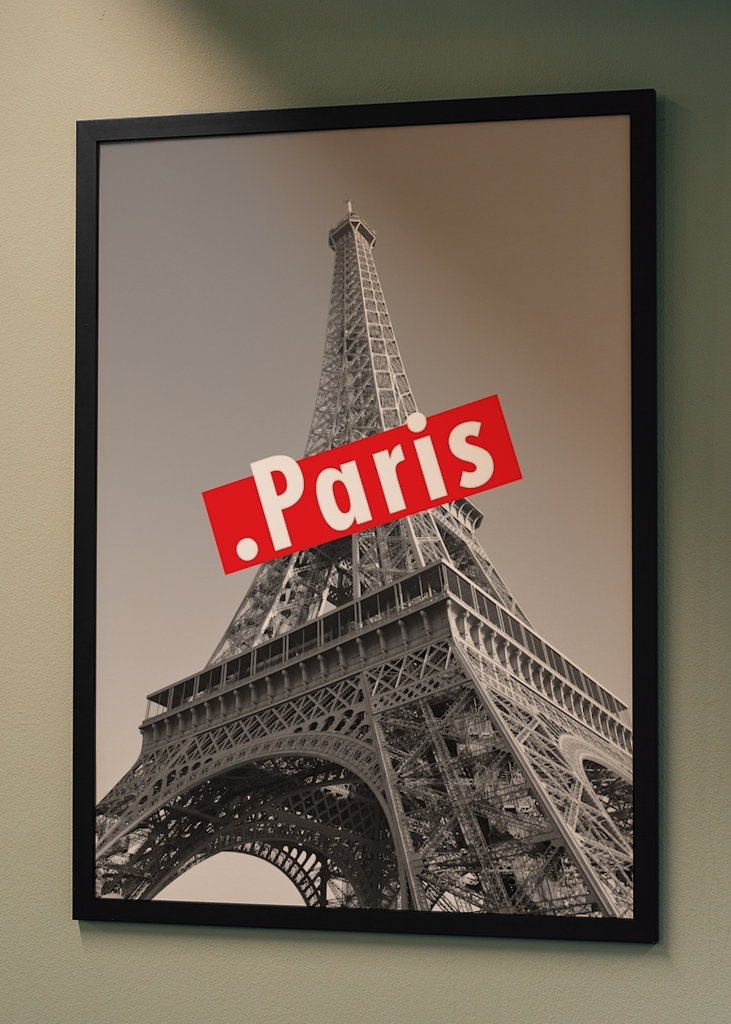 Paris Eiffeltornet Poster
