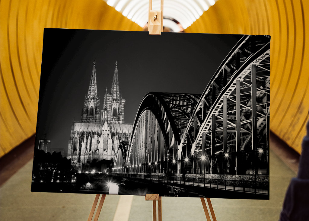 Katedrála a Hohenzollernský most