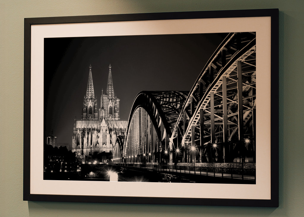 Katedrála a Hohenzollernský most