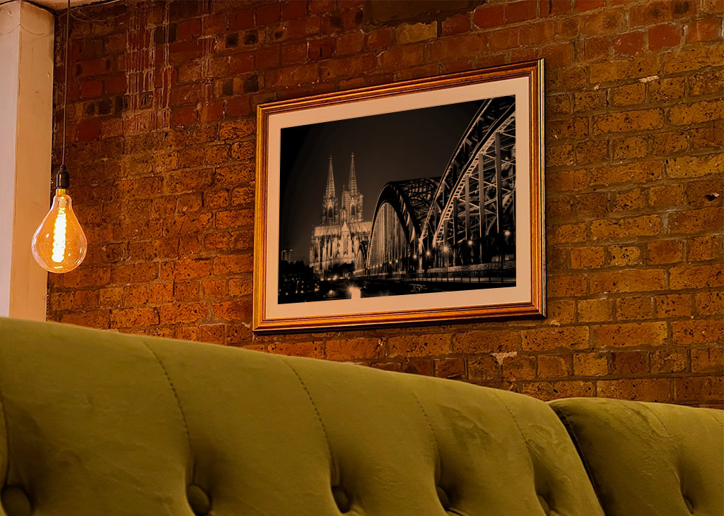 Katedrála a Hohenzollernský most