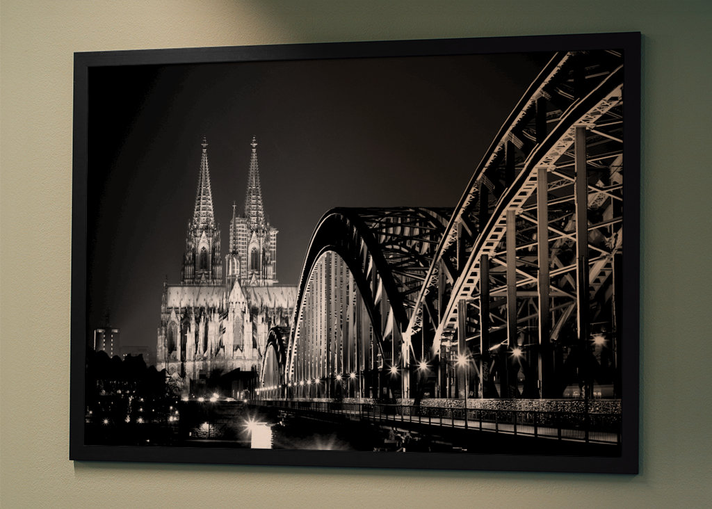 Katedrála a Hohenzollernský most