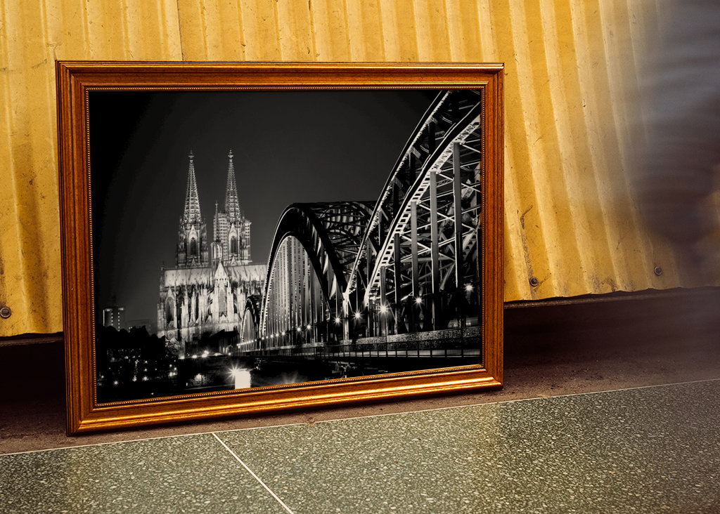 Katedrála a Hohenzollernský most