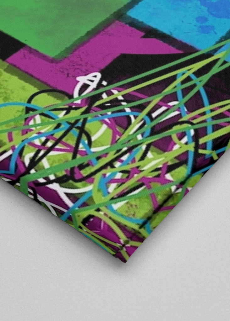 Abstrakt farverigt billede