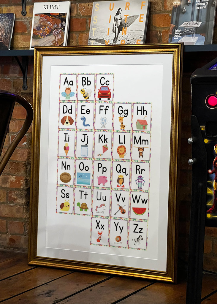 The alphabet Poster
