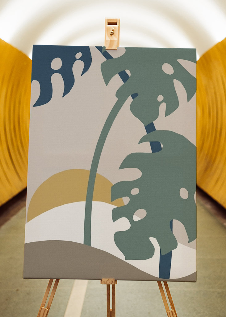 Monstera Cut Out 02