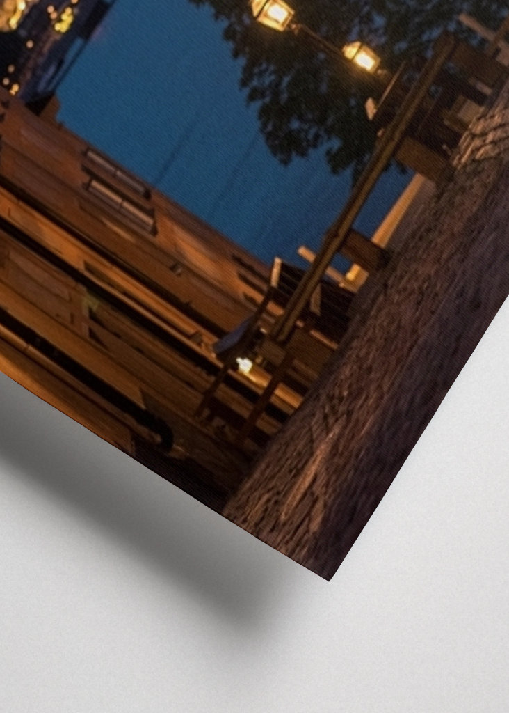 Západ slunce ve Stockholmu