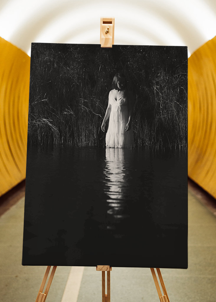 Midsommarnatt vid Svarttjärn