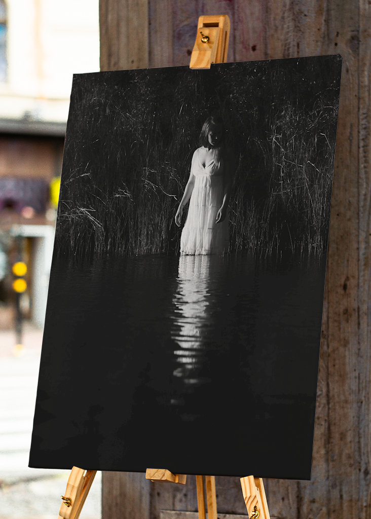 Midsommarnatt vid Svarttjärn