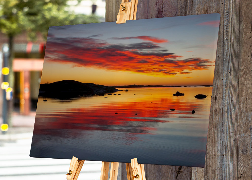 Sonnenuntergang Hönö