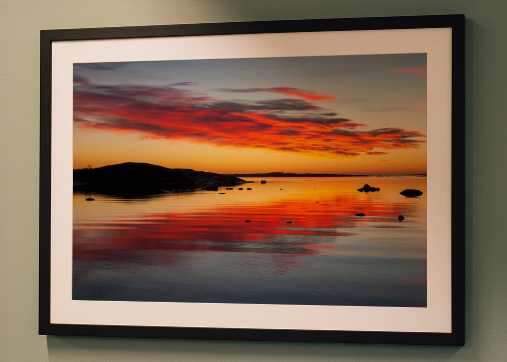 Sonnenuntergang Hönö