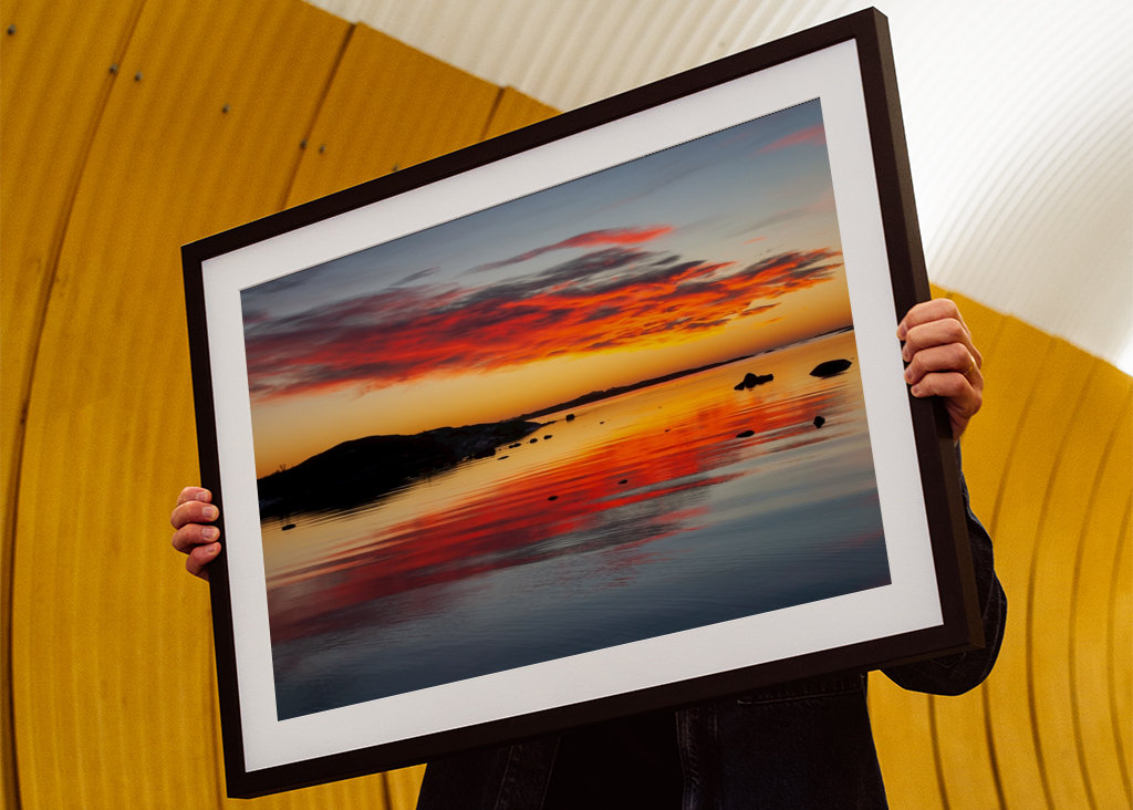 Sonnenuntergang Hönö